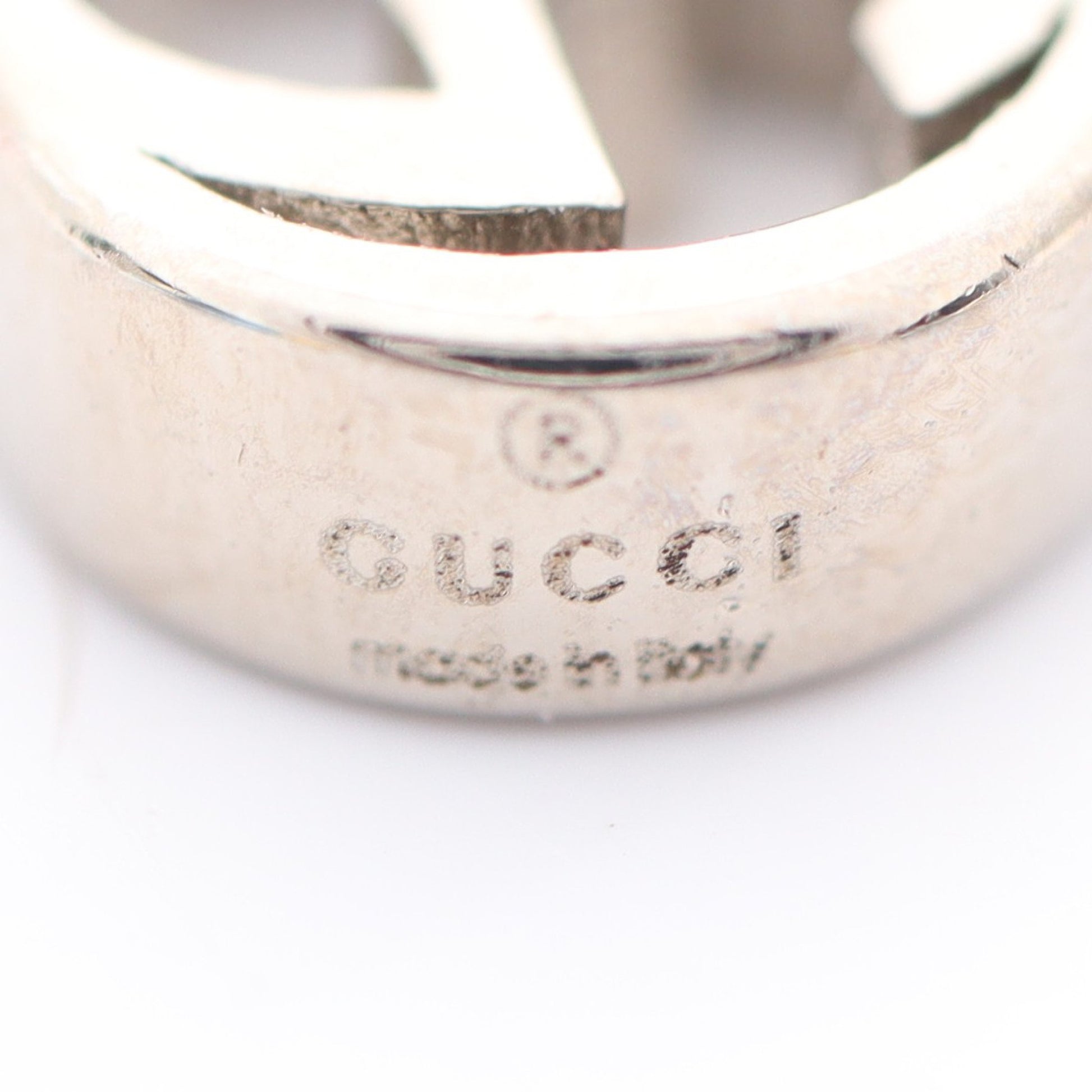 インターロッキングG ネイルピアス ネイルアクセサリー チャーム ラインストーン シルバー クリア 4点セット グッチ アクセサリー GUCCI