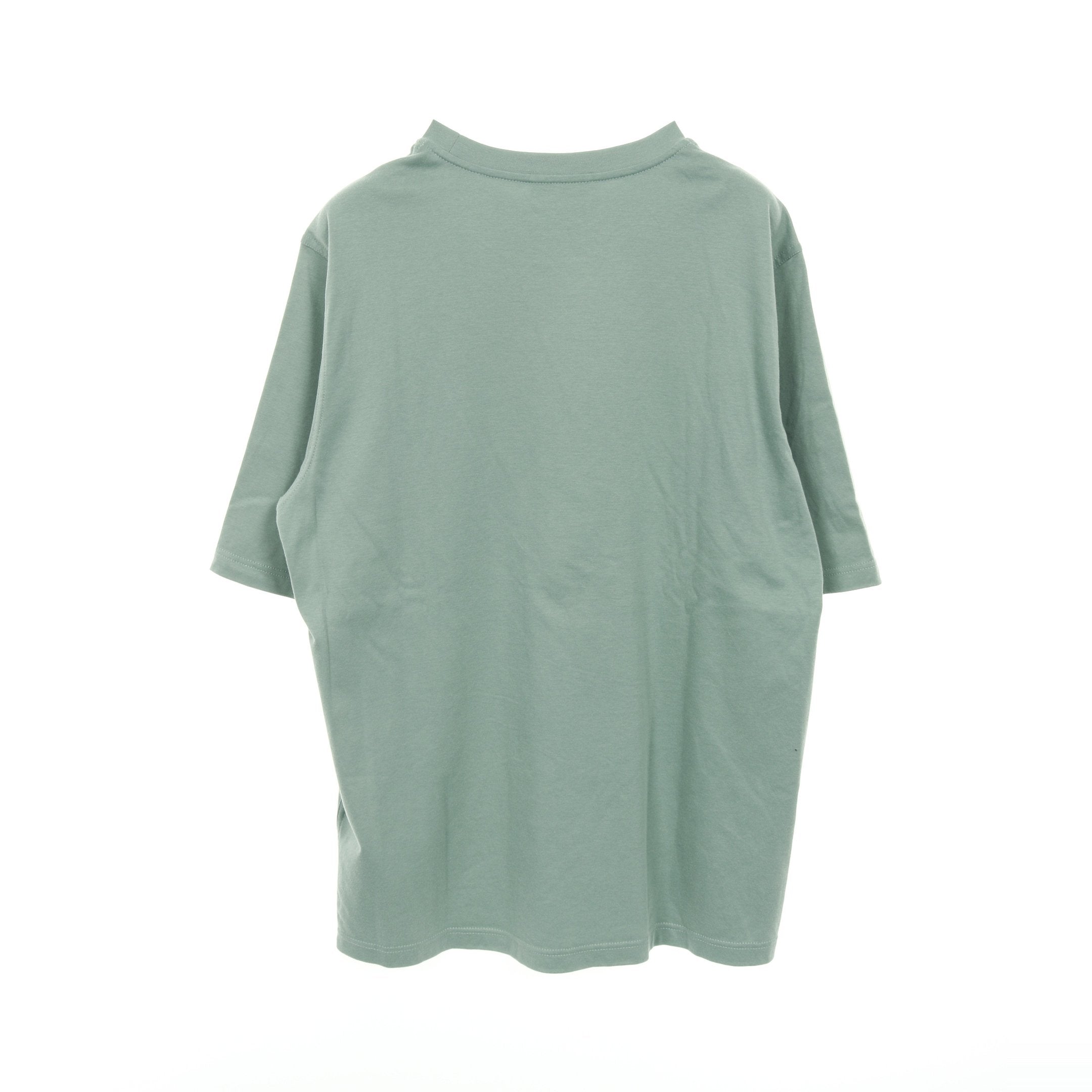 アッシュヴァル ミニレザーパッチ Tシャツ コットン グリーン エルメス