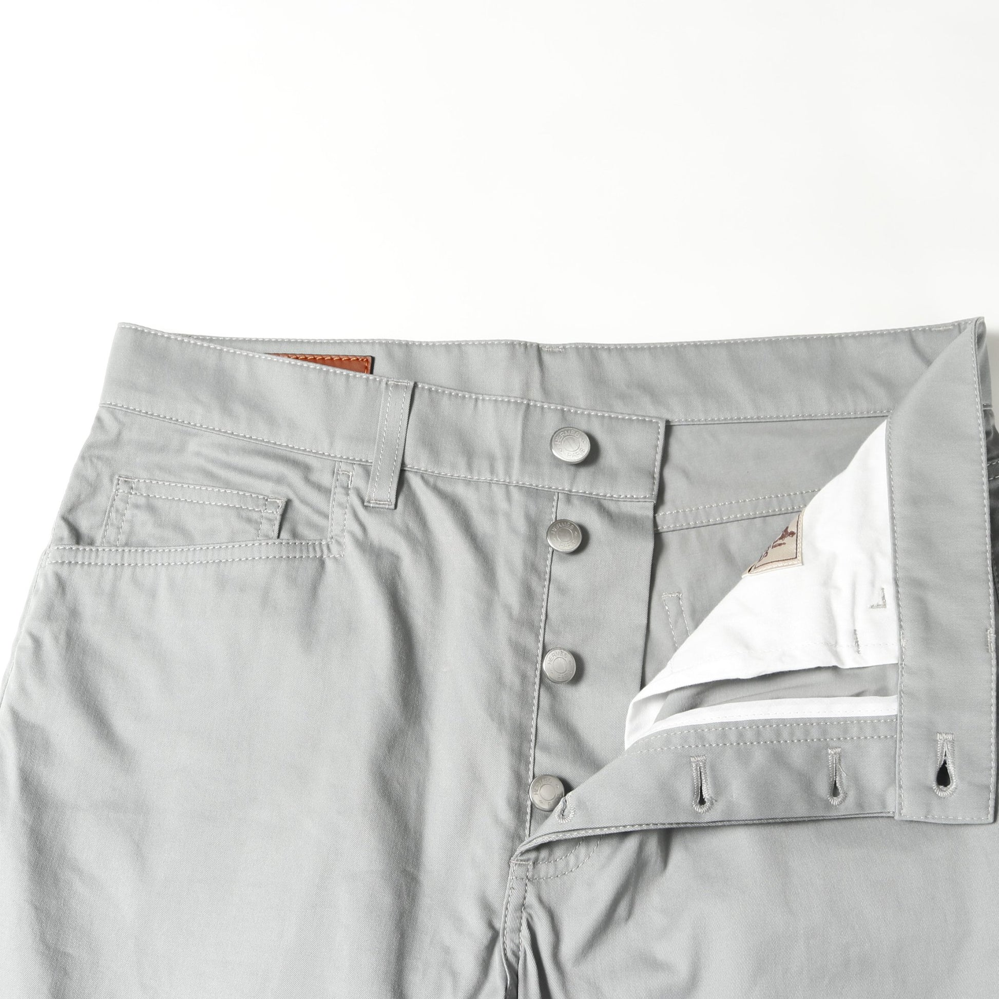 Straight cut jeans パンツ コットン グレー 25SS エルメス – RECLO 