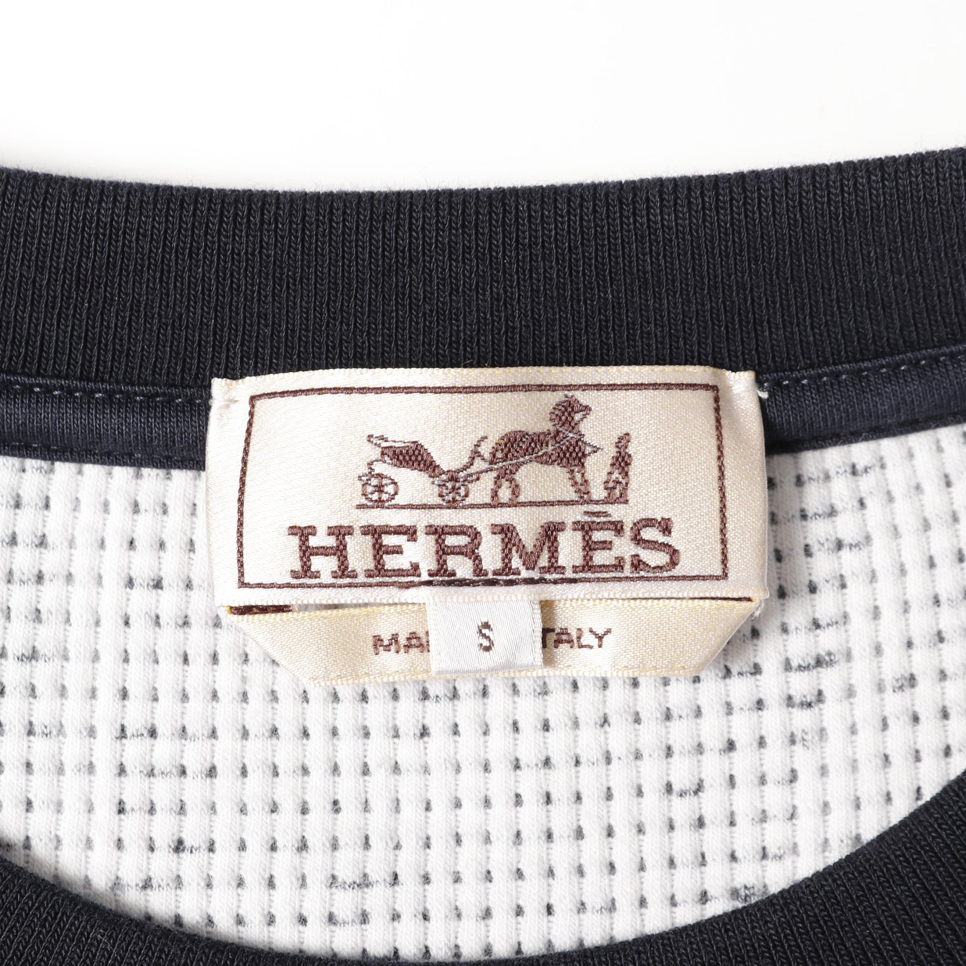 Hシネティック スウェットシャツ コットン ネイビー マルチカラー エルメス トップス HERMES