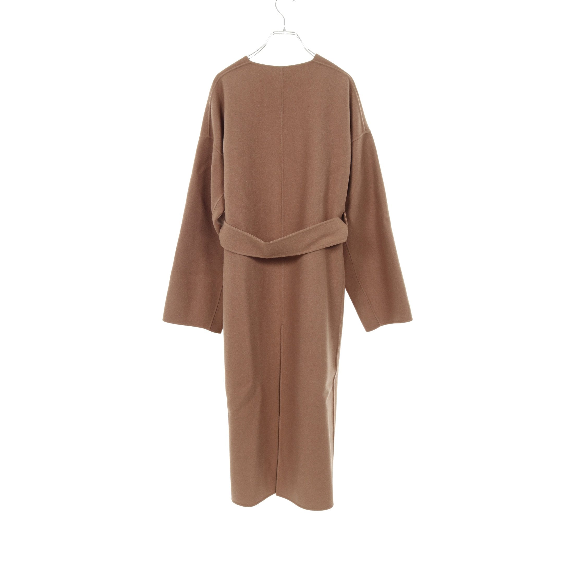 ルベラスーペリアストール コート ガウンコート ウール ブラウン