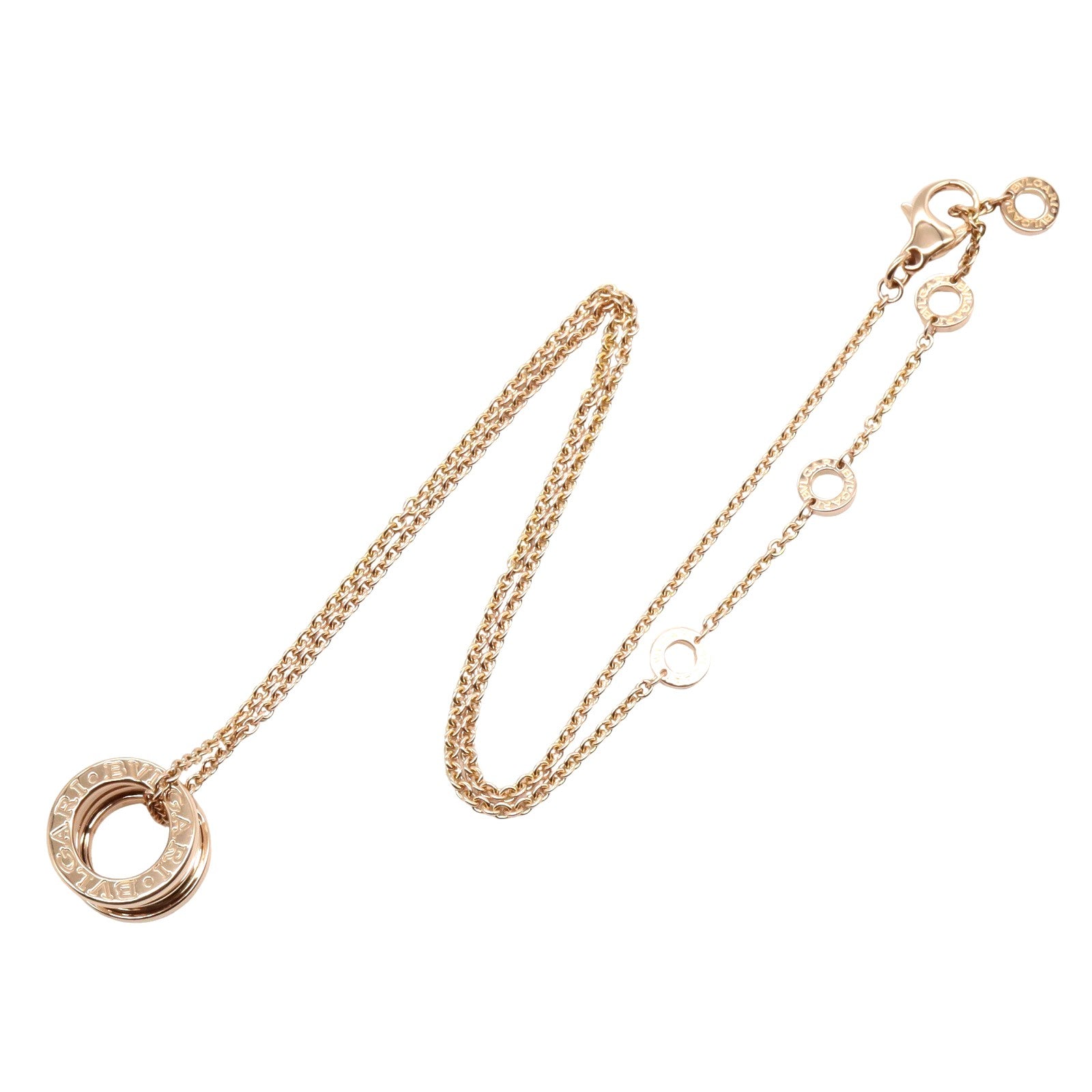 B-zero1 ビーゼロワン ネックレス ネックレス K18PG（ピンクゴールド） ゴールド ブルガリ アクセサリー BVLGARI