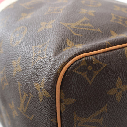 スピーディ30 モノグラム ハンドバッグ PVC レザー ブラウン ルイヴィトン バッグ LOUIS VUITTON