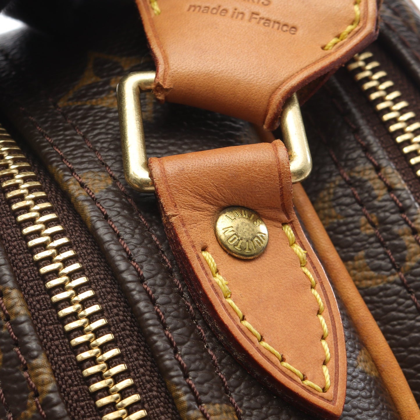 リポーターPM モノグラム ショルダーバッグ PVC レザー ブラウン ルイヴィトン バッグ LOUIS VUITTON
