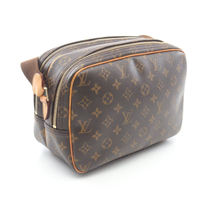 リポーターPM モノグラム ショルダーバッグ PVC レザー ブラウン ルイヴィトン バッグ LOUIS VUITTON