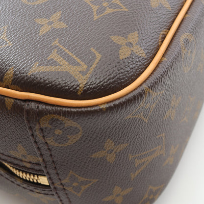 トゥルーヴィル モノグラム ハンドバッグ PVC レザー ブラウン ルイヴィトン バッグ LOUIS VUITTON