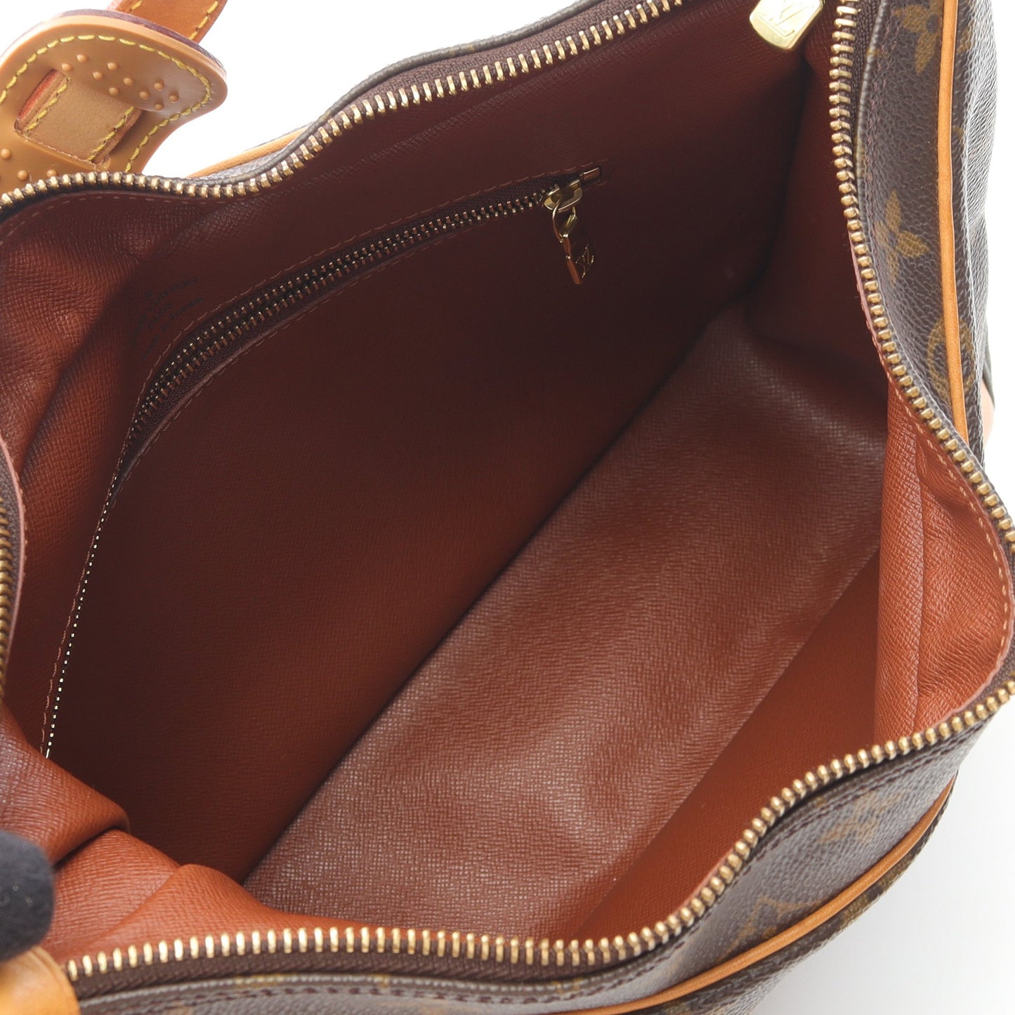 ブローニュPM モノグラム ショルダーバッグ PVC レザー ブラウン ルイヴィトン バッグ LOUIS VUITTON