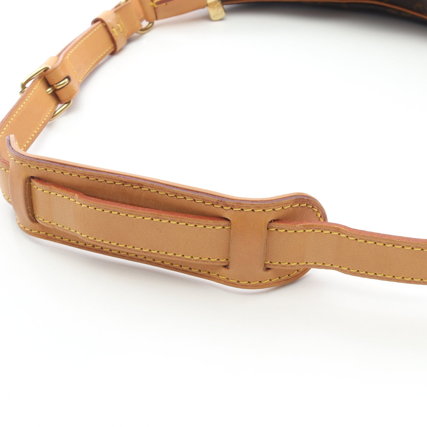 ブローニュPM モノグラム ショルダーバッグ PVC レザー ブラウン ルイヴィトン バッグ LOUIS VUITTON