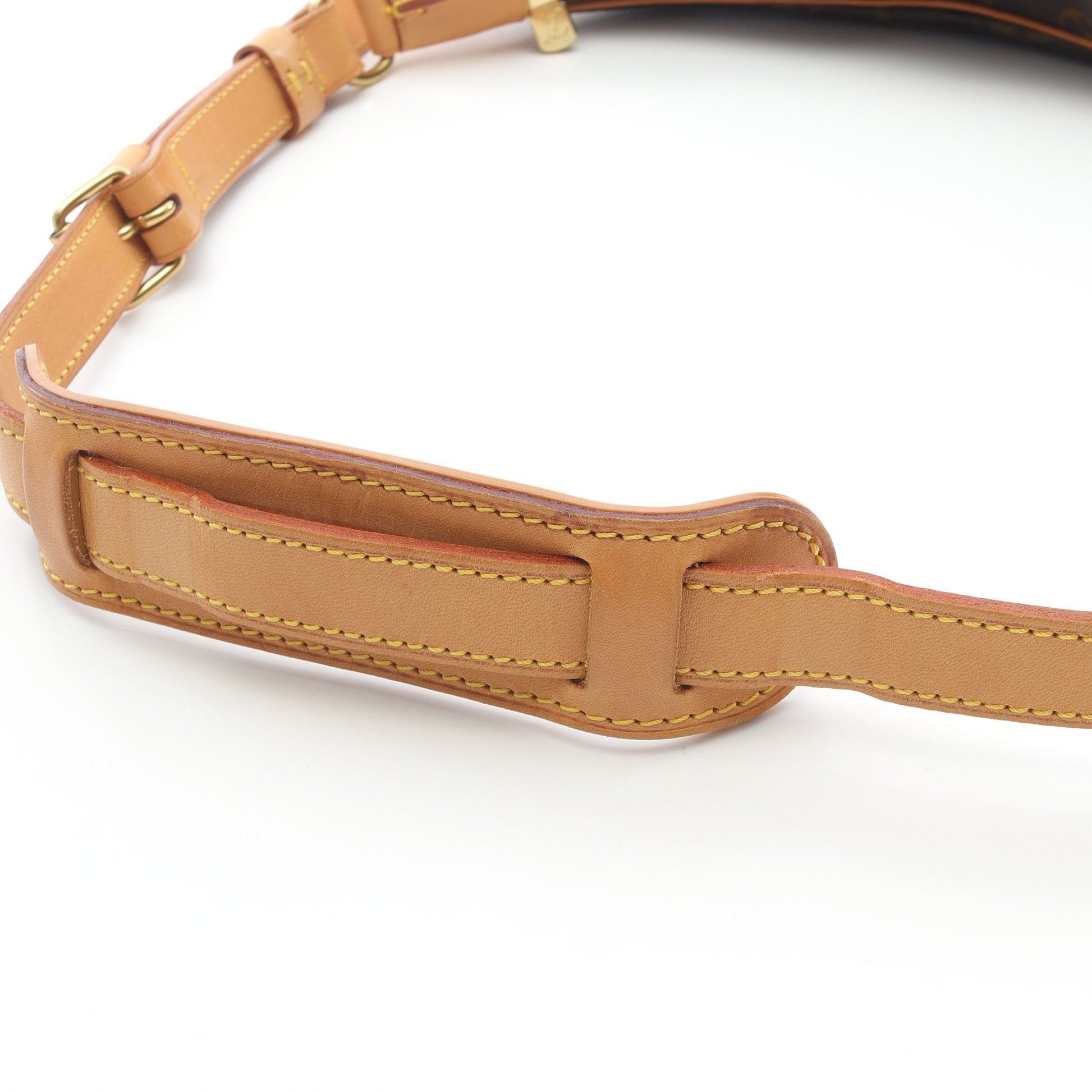 ブローニュPM モノグラム ショルダーバッグ PVC レザー ブラウン ルイヴィトン バッグ LOUIS VUITTON