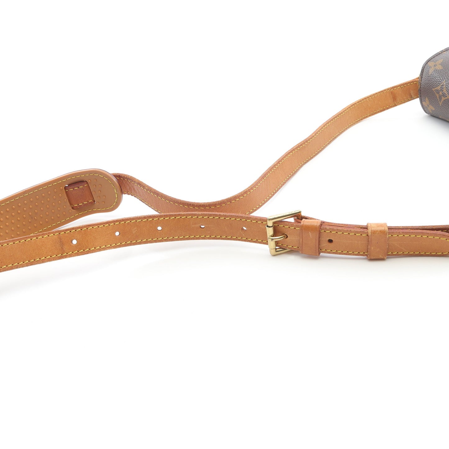 サンクルーGM モノグラム ショルダーバッグ PVC レザー ブラウン ルイヴィトン バッグ LOUIS VUITTON