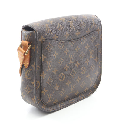 サンクルーGM モノグラム ショルダーバッグ PVC レザー ブラウン ルイヴィトン バッグ LOUIS VUITTON
