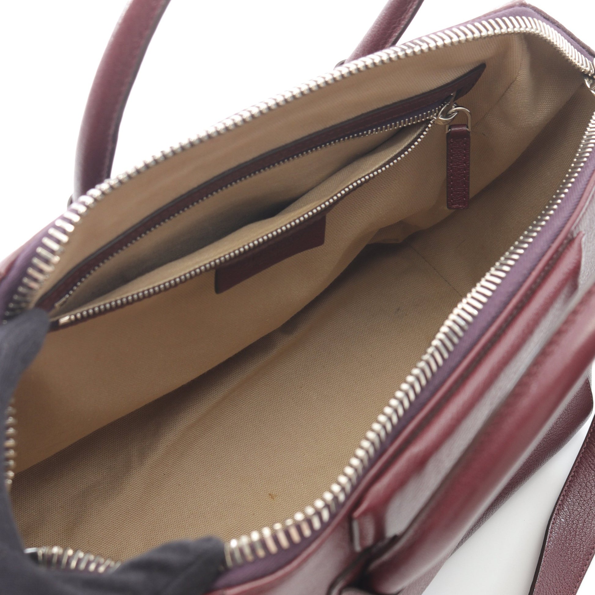 ANTIGONA アンティゴナ ハンドバッグ レザー バーガンディ 2WAY ジバンシィ バッグ GIVENCHY