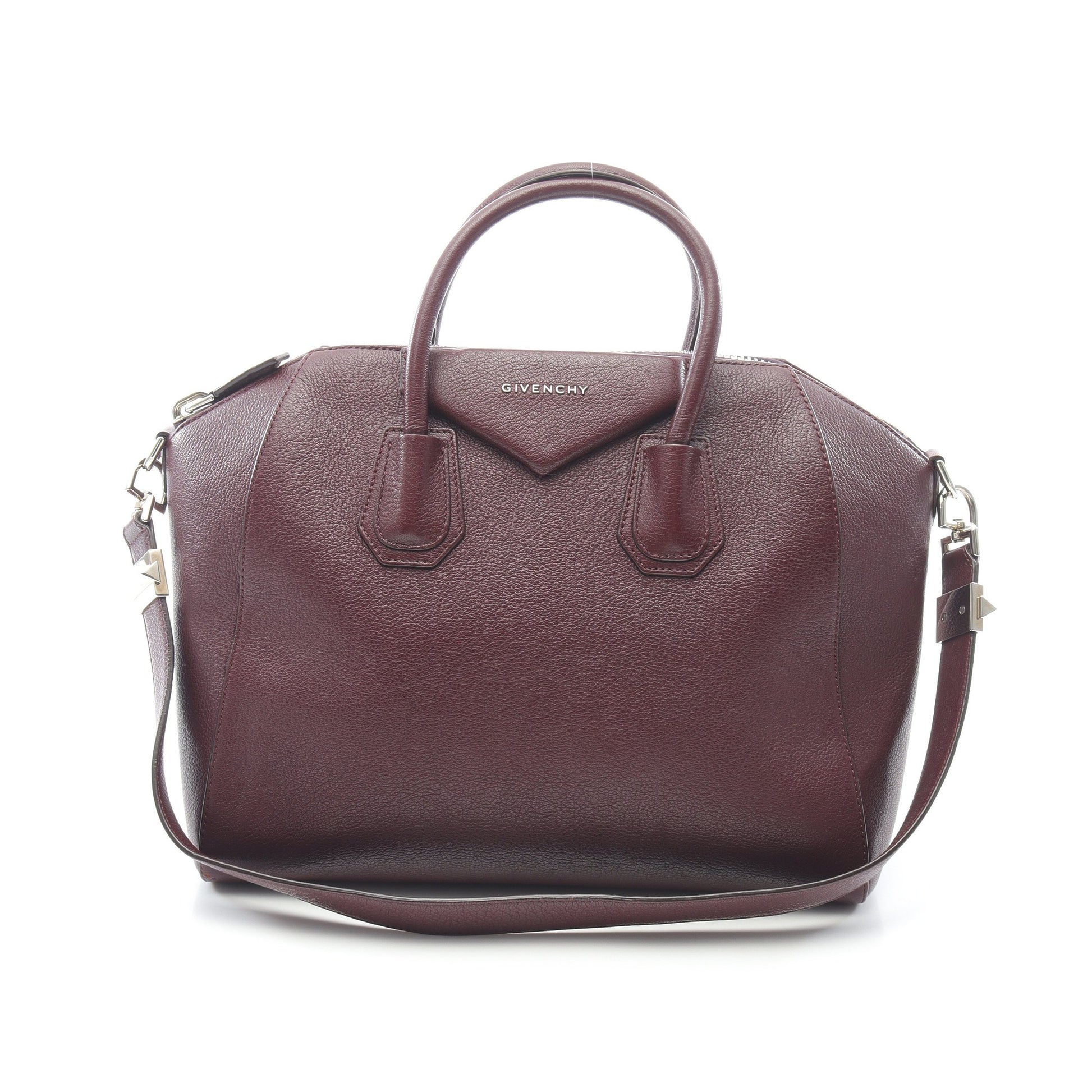 ANTIGONA アンティゴナ ハンドバッグ レザー バーガンディ 2WAY ジバンシィ バッグ GIVENCHY