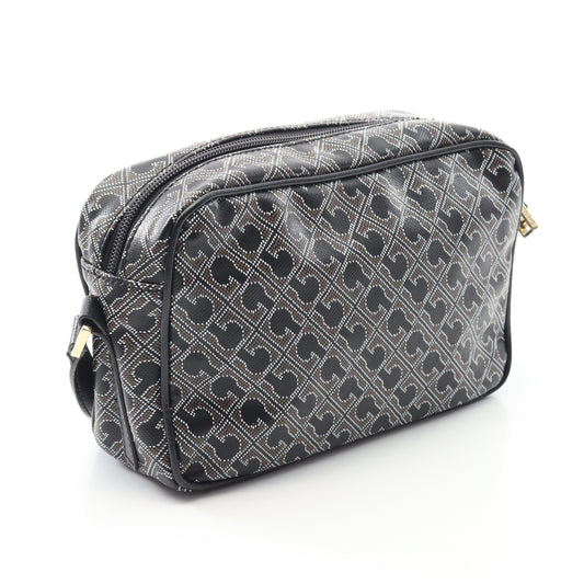 ショルダーバッグ PVC レザー ブラック ゲラルディーニ バッグ GHERARDINI