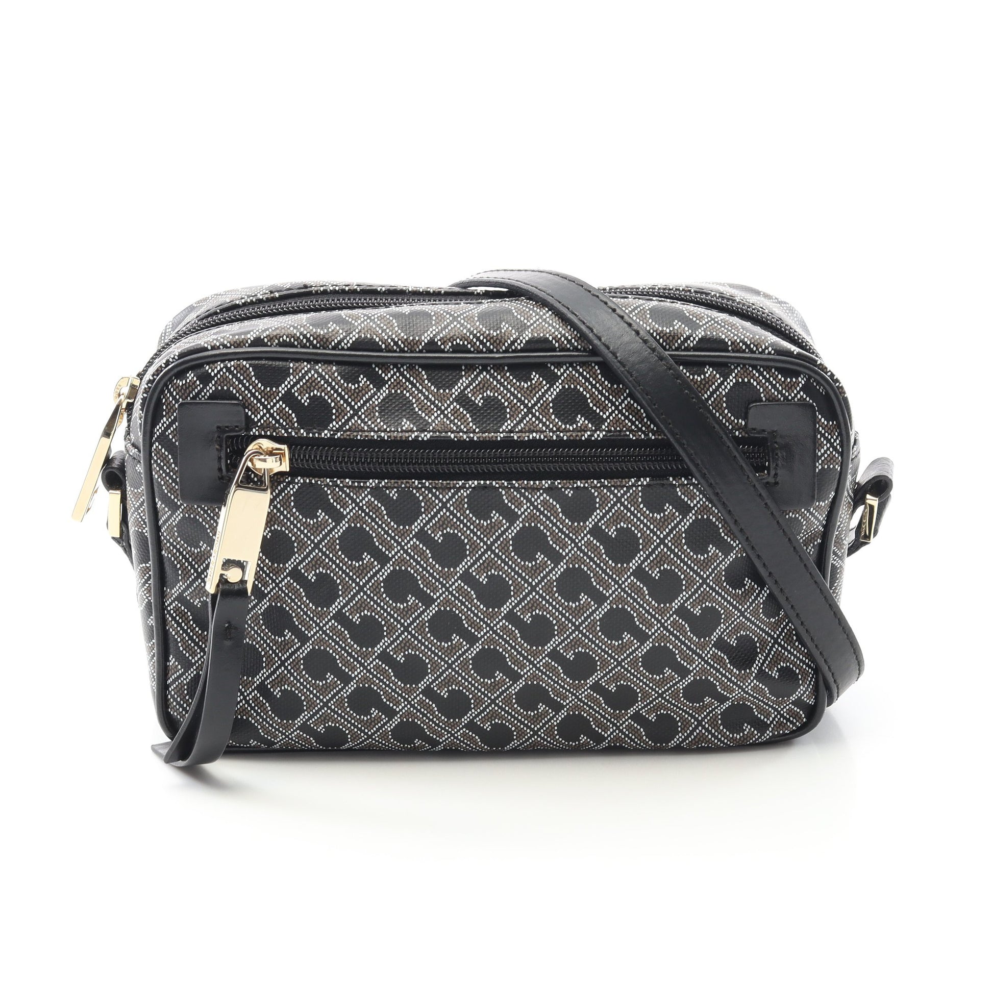 ショルダーバッグ PVC レザー ブラック ゲラルディーニ バッグ GHERARDINI