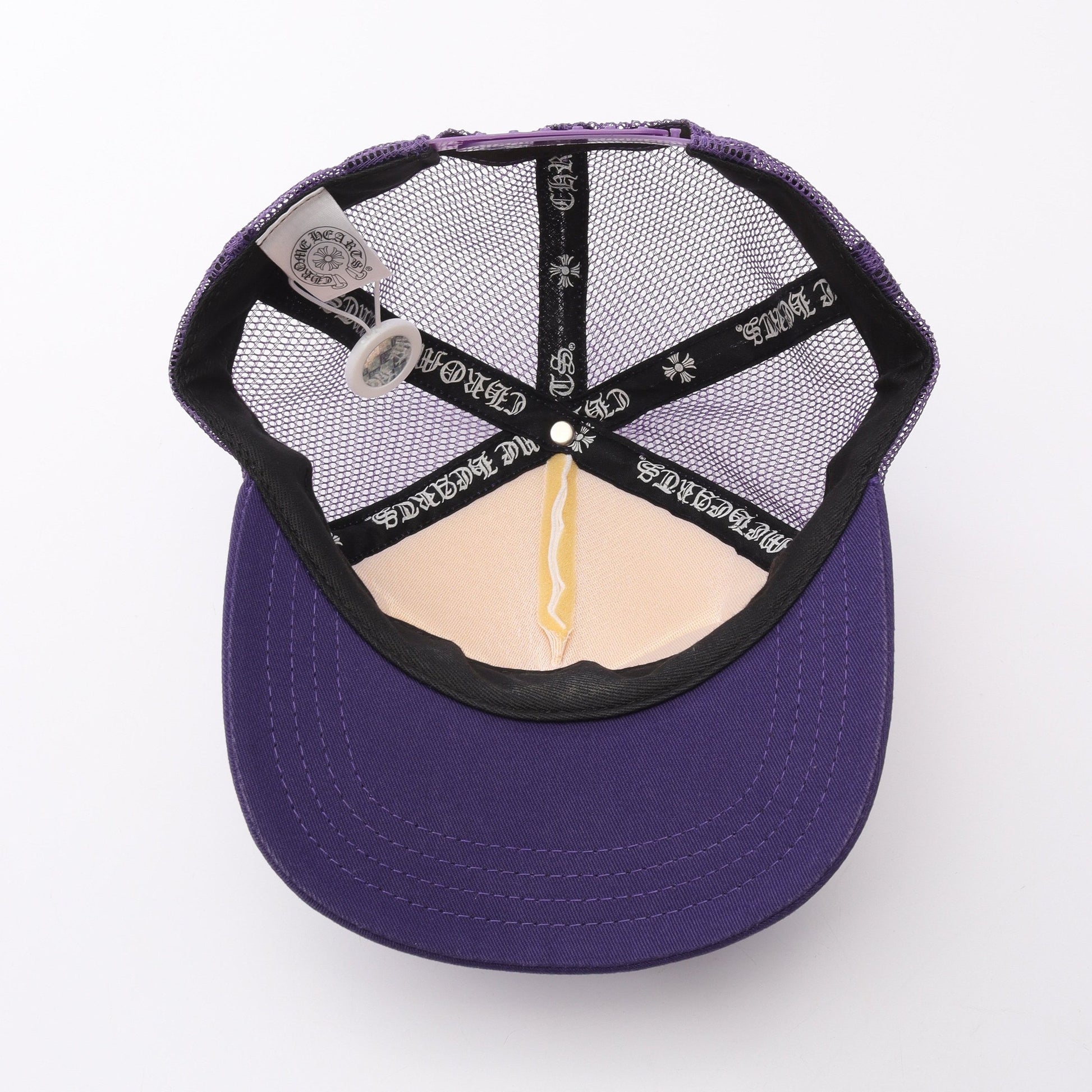 TRUCKER キャップ ファブリック パープル マルチカラー クロムハーツ 
