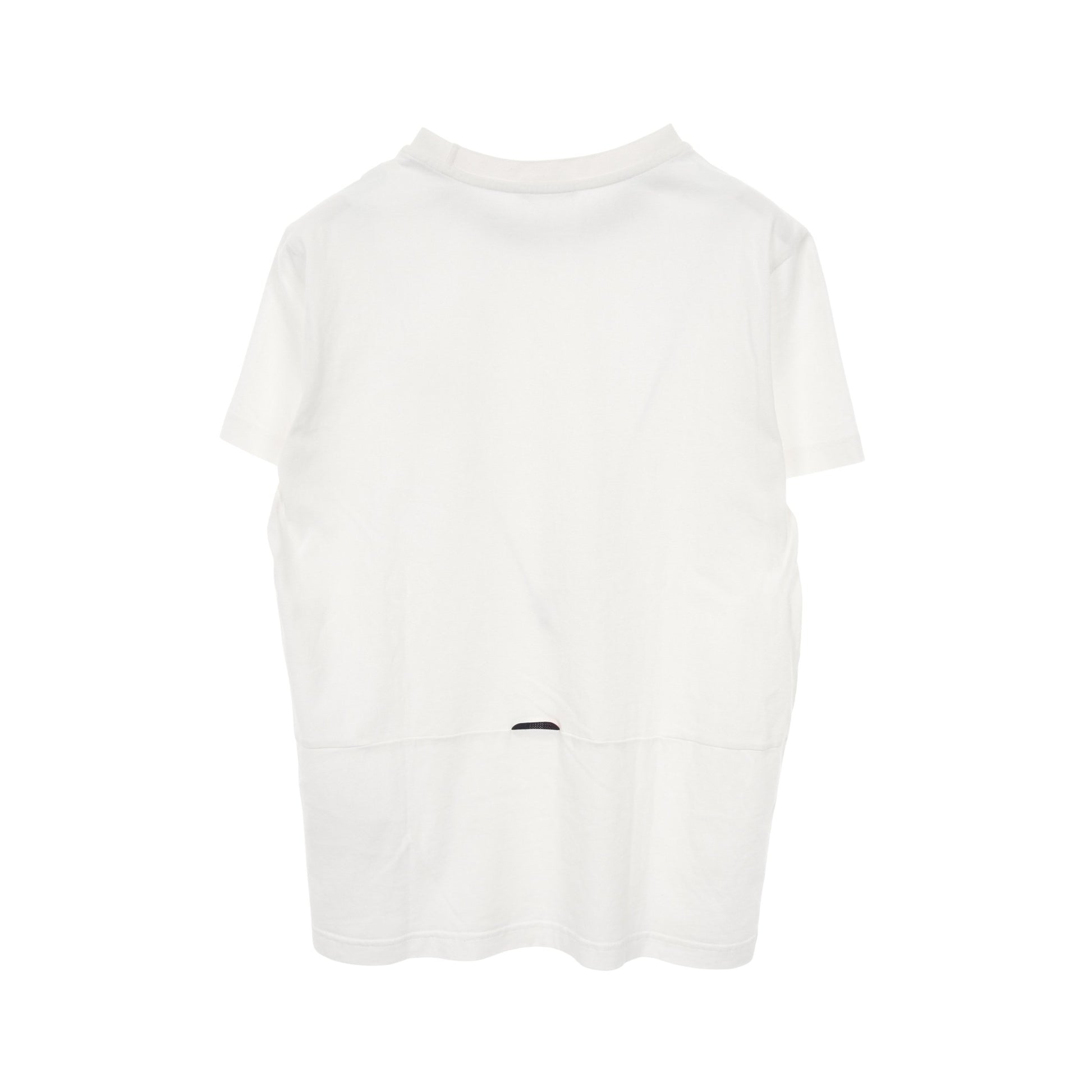 ラバーロゴ Tシャツ コットン ホワイト ブラック モンクレール トップス MONCLER