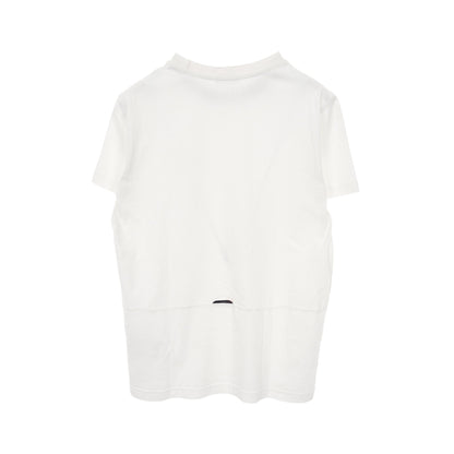 ラバーロゴ Tシャツ コットン ホワイト ブラック モンクレール トップス MONCLER