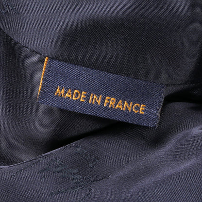 LVロゴ イブニング ブルゾン ベロア ネイビー ルイヴィトン アウター LOUIS VUITTON