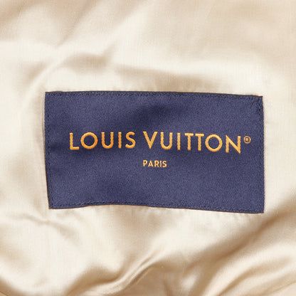 エンブロイダードコットンブレンドボンバー ジャケット コットン ベージュ 24AW ルイヴィトン アウター LOUIS VUITTON