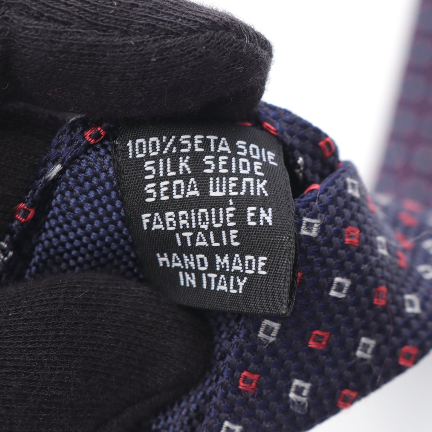 ココマーク ネクタイ シルク ネイビー レッド ホワイト シャネル 財布・小物 CHANEL