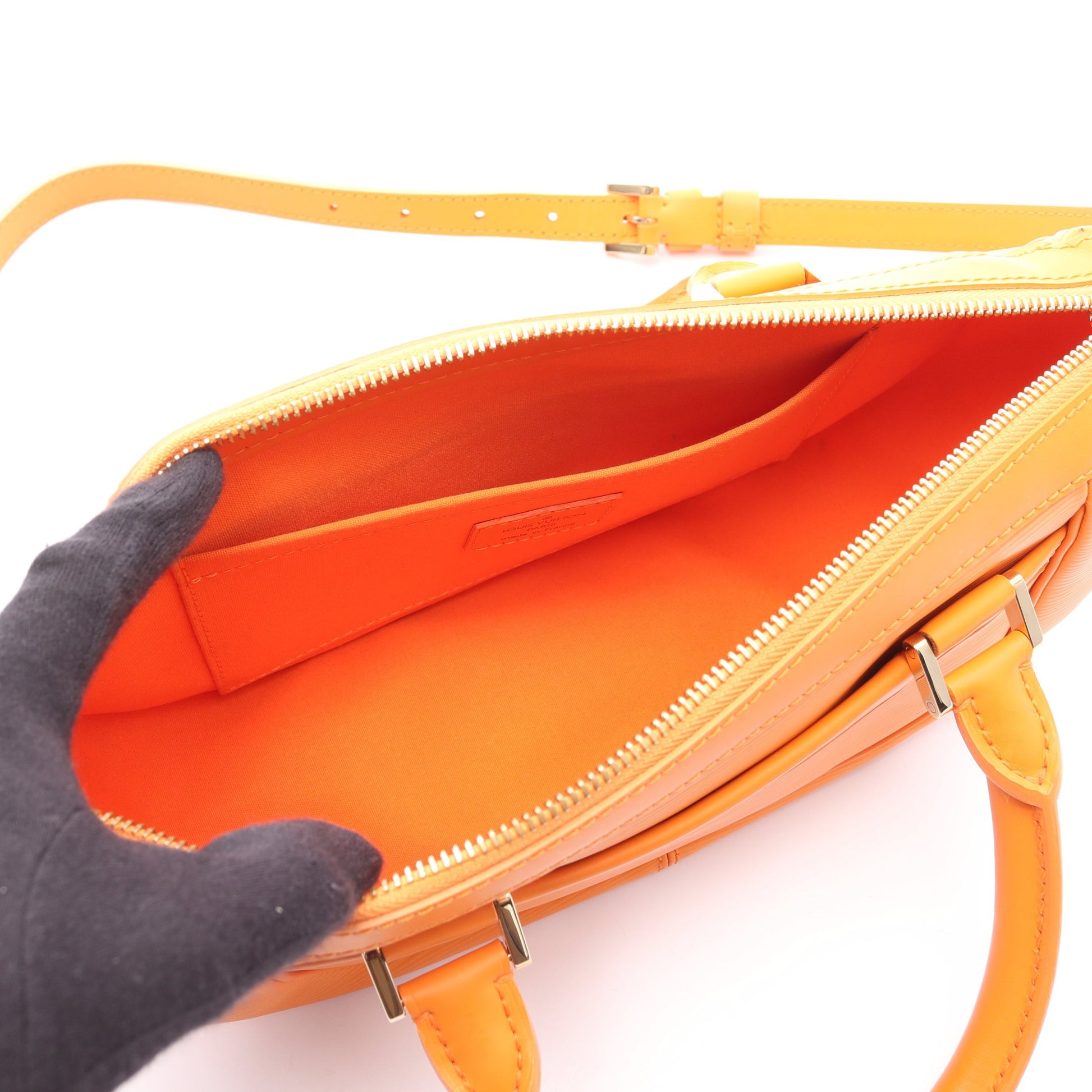 ダヌーラPM エピ マンダリン ハンドバッグ レザー オレンジ 2WAY ルイヴィトン バッグ LOUIS VUITTON