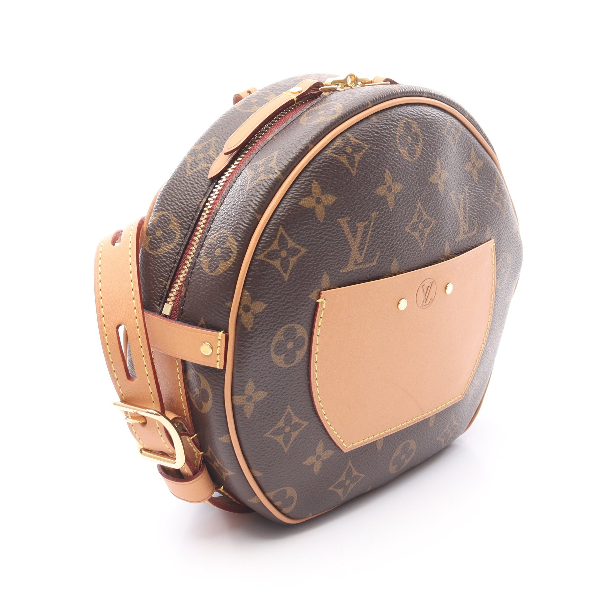 ボワット シャポー スープルMM モノグラム ショルダーバッグ PVC レザー ブラウン ルイヴィトン バッグ LOUIS VUITTON