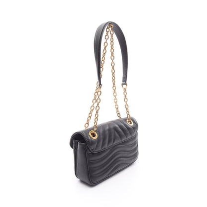 ニューウェーブ チェーンバッグPM チェーンショルダーバッグ レザー ブラック ルイヴィトン バッグ LOUIS VUITTON