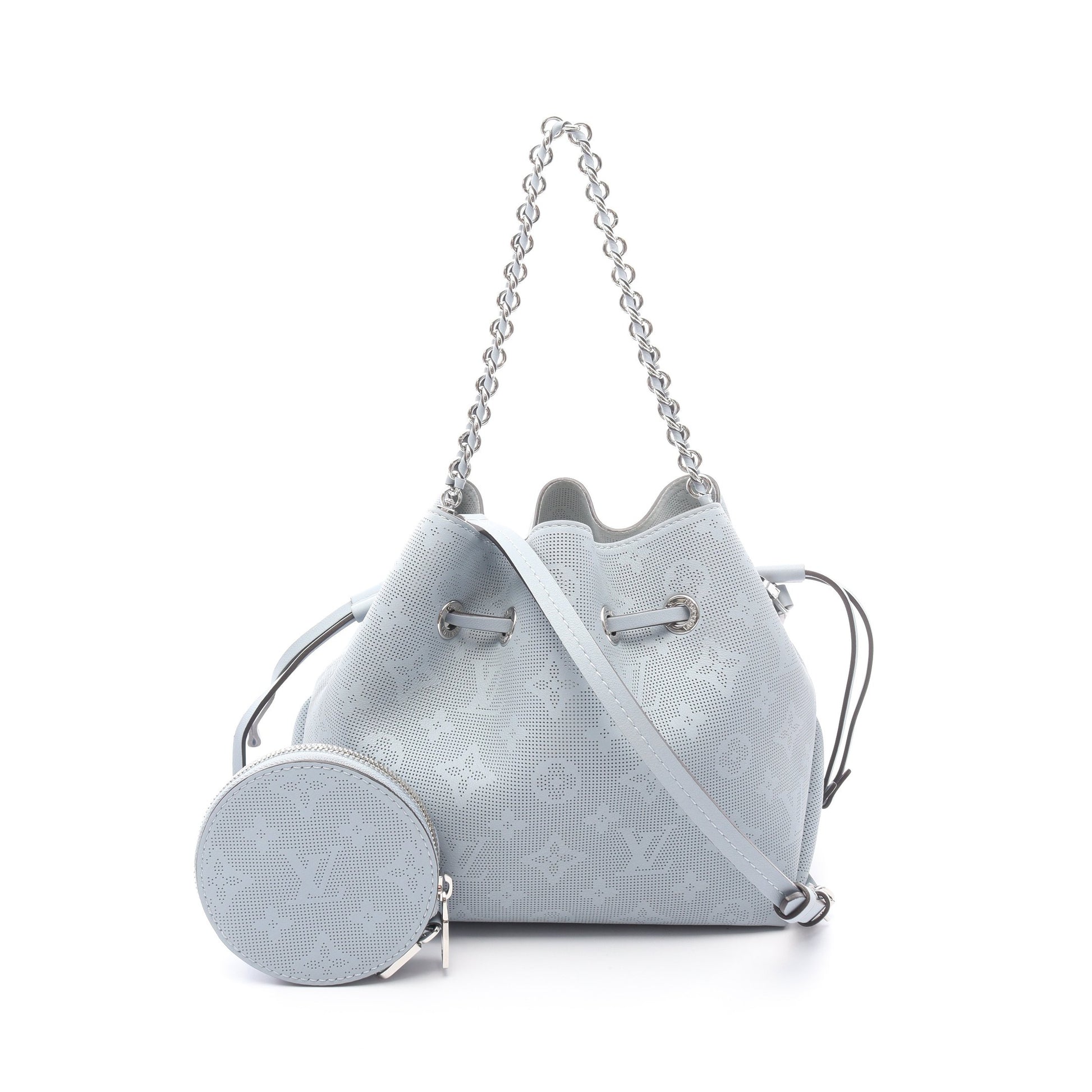 ベラ マヒナ ショルダーバッグ レザー ブルーグレー 2WAY ルイヴィトン バッグ LOUIS VUITTON