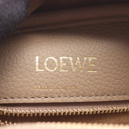 アマソナ28 ハンドバッグ レザー ベージュ 2WAY ロエベ バッグ LOEWE