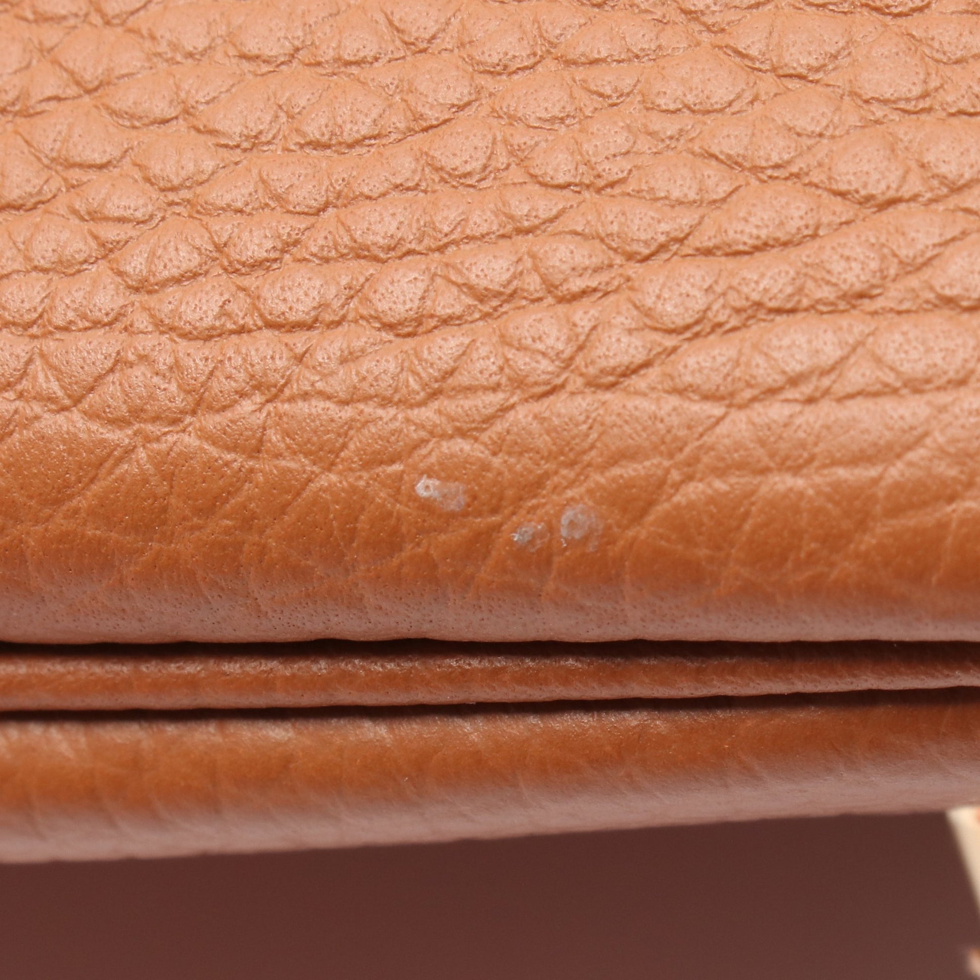 ピコタンロックMM ゴールド ハンドバッグ トリヨンクレマンス ブラウン ゴールド金具 B刻印 エルメス バッグ HERMES