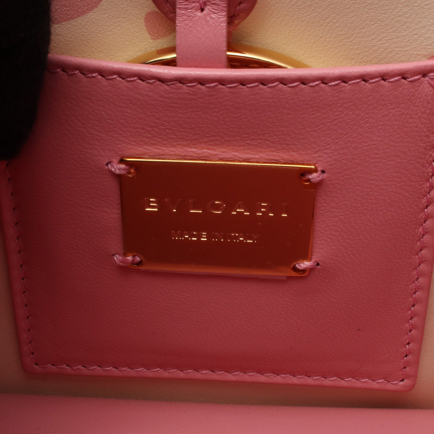 セルペンティ フォーエバー チェーンハンドバッグ レザー アイボリー ピンク 2WAY ブルガリ バッグ BVLGARI