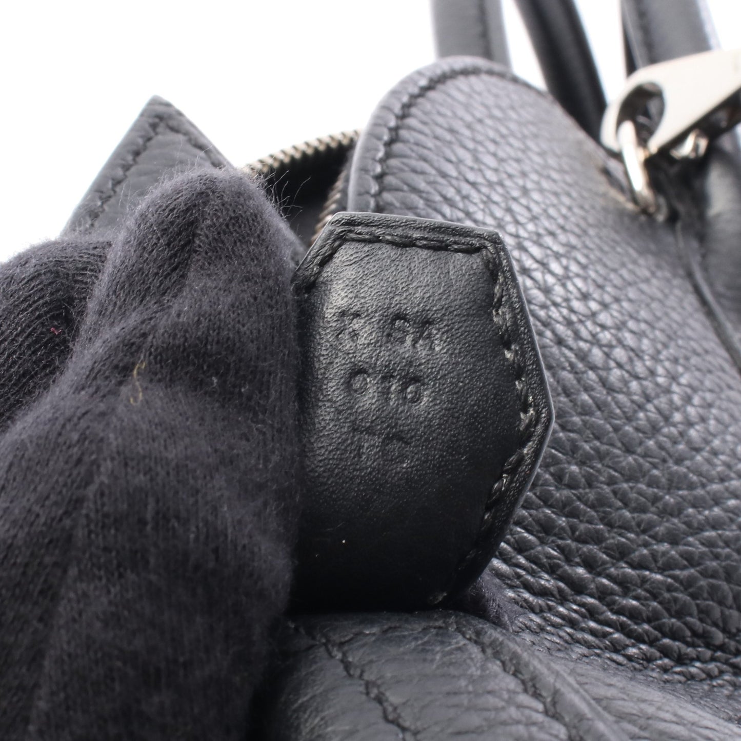 ボリード31 ハンドバッグ トリヨンクレマンス ブラック シルバー金具 2WAY X刻印 エルメス バッグ HERMES