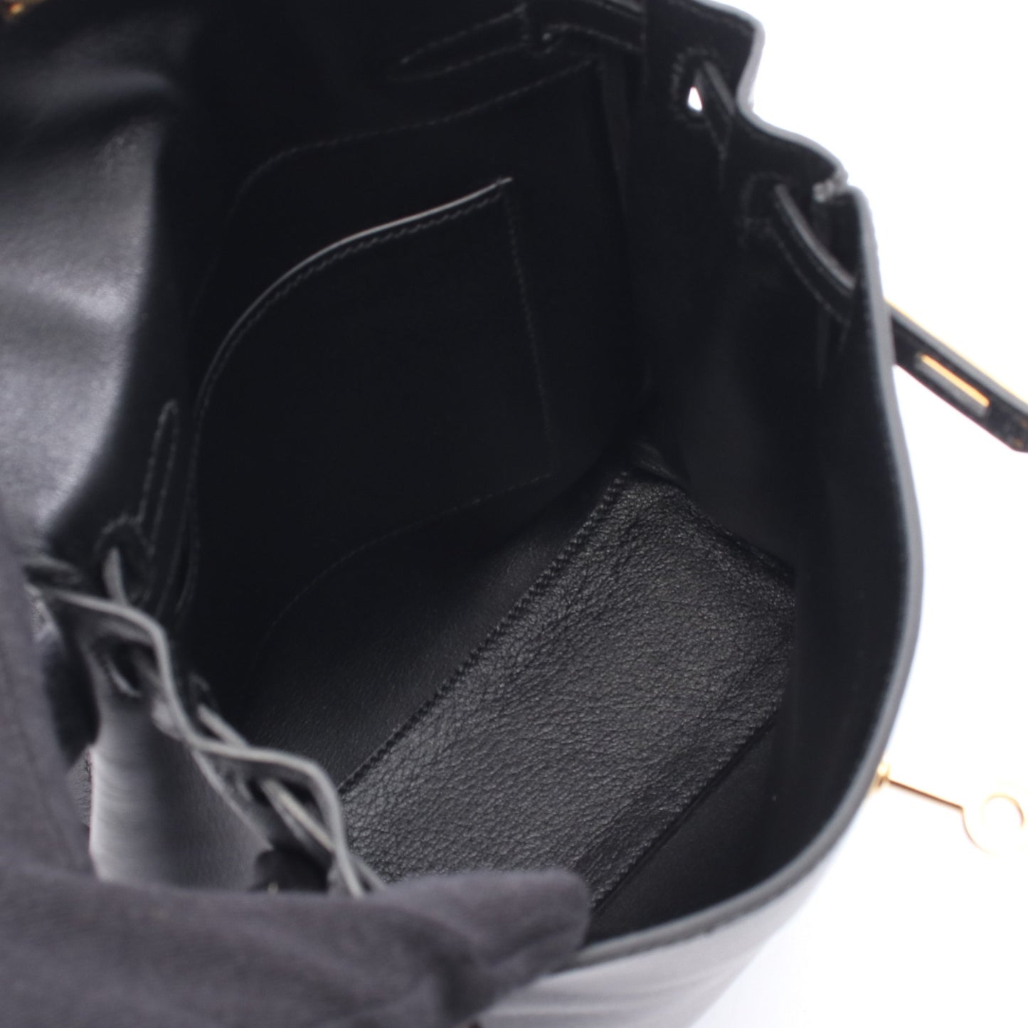 ケリーアドPM バックパック リュックサック ヴォーガリバー ブラック ゴールド金具 C刻印 エルメス バッグ HERMES