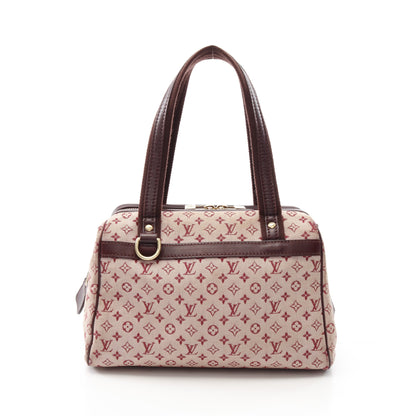 ジョセフィーヌPM モノグラムミニ スリーズ ハンドバッグ キャンバス レザー ピンク ボルドー ルイヴィトン バッグ LOUIS VUITTON