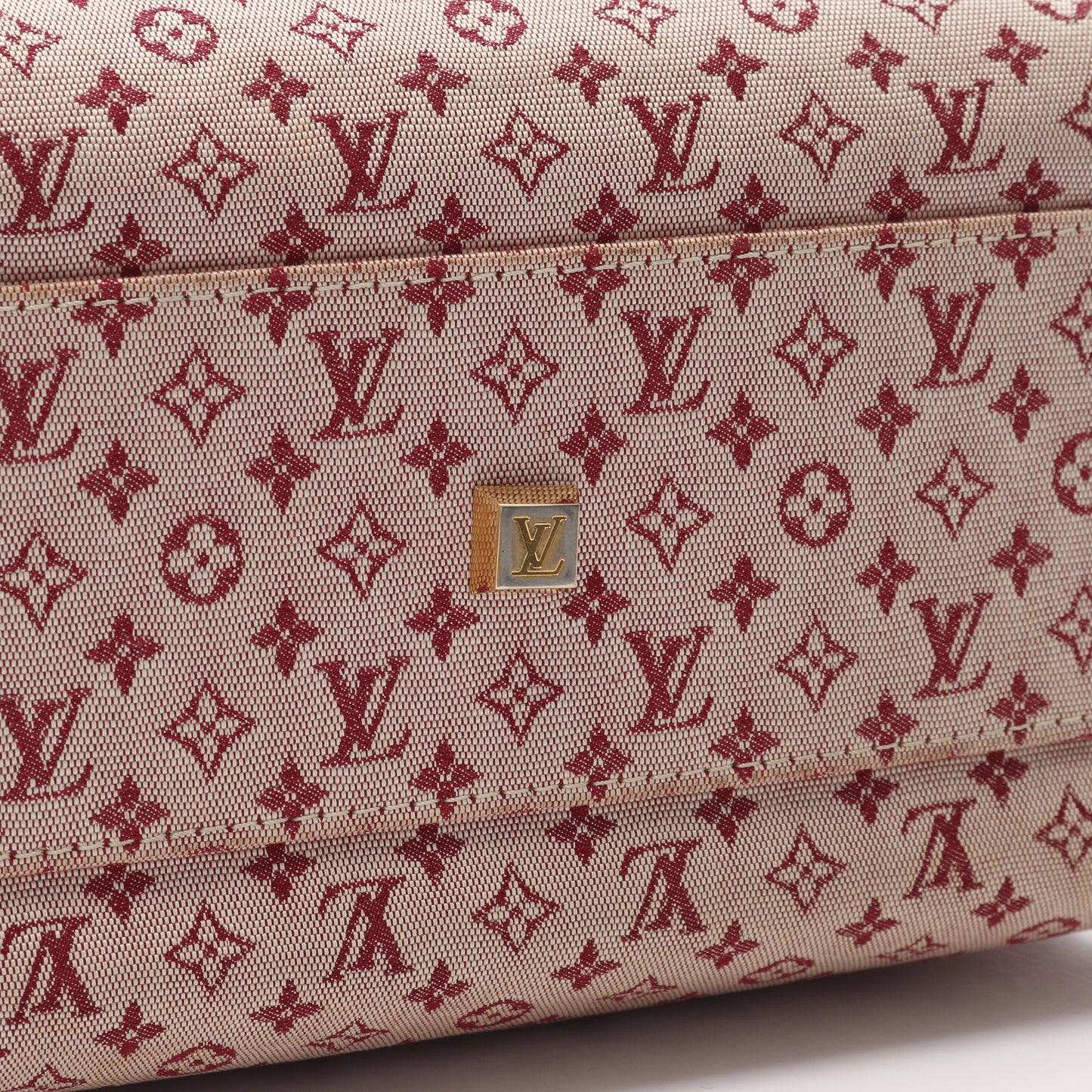 ジョセフィーヌPM モノグラムミニ スリーズ ハンドバッグ キャンバス レザー ピンク ボルドー ルイヴィトン バッグ LOUIS VUITTON