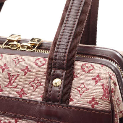 ジョセフィーヌPM モノグラムミニ スリーズ ハンドバッグ キャンバス レザー ピンク ボルドー ルイヴィトン バッグ LOUIS VUITTON