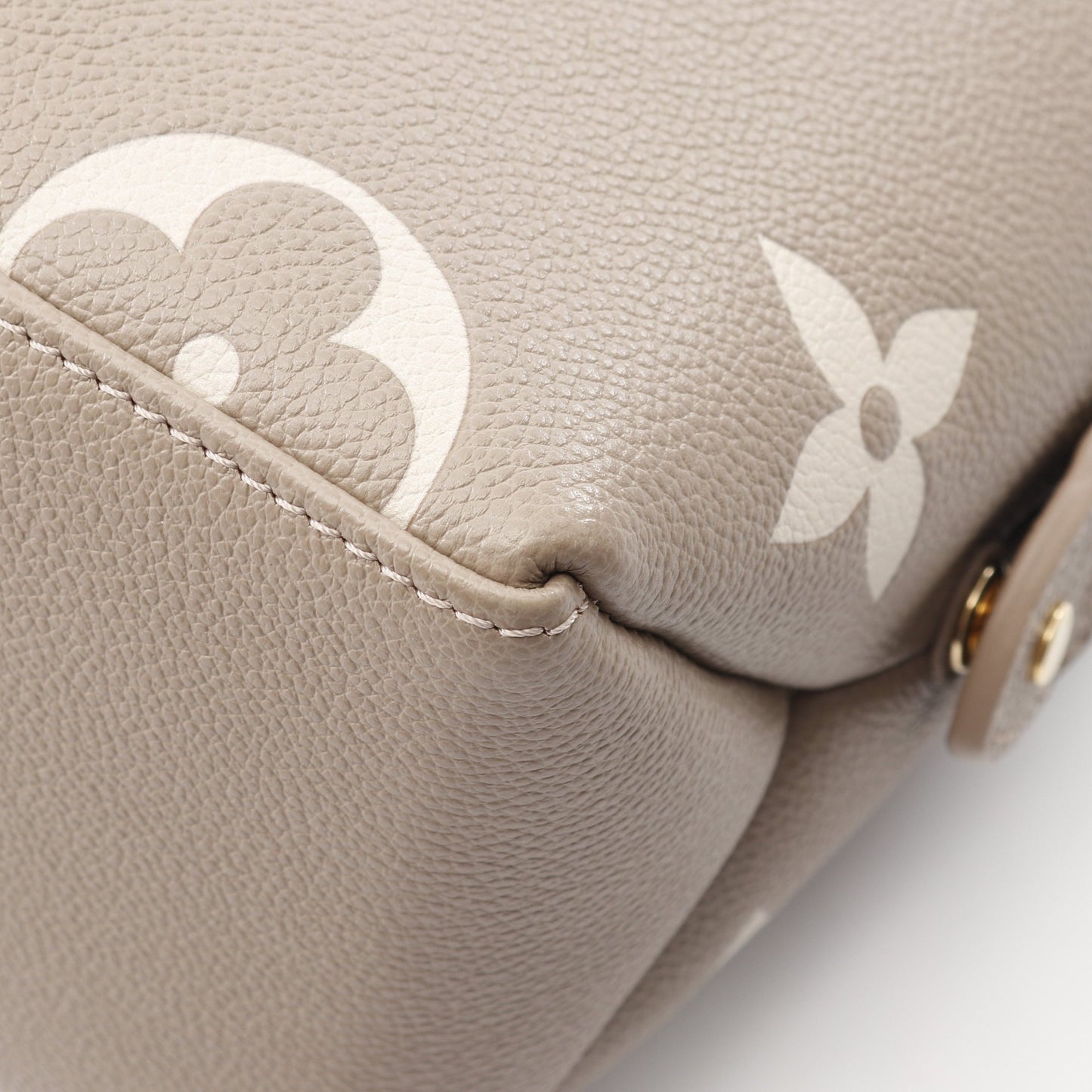 プティ パレPM モノグラムアンプラント トゥルトレール クレーム ハンドバッグ レザー グレーベージュ 2WAY ルイヴィトン バッグ LOUIS VUITTON