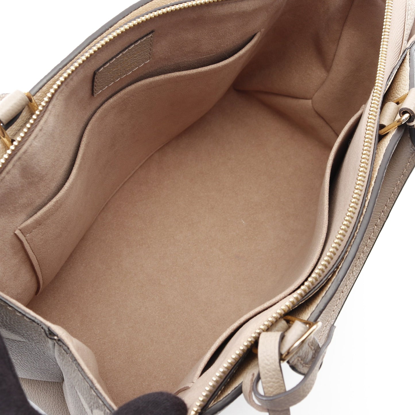 プティ パレPM モノグラムアンプラント トゥルトレール クレーム ハンドバッグ レザー グレーベージュ 2WAY ルイヴィトン バッグ LOUIS VUITTON