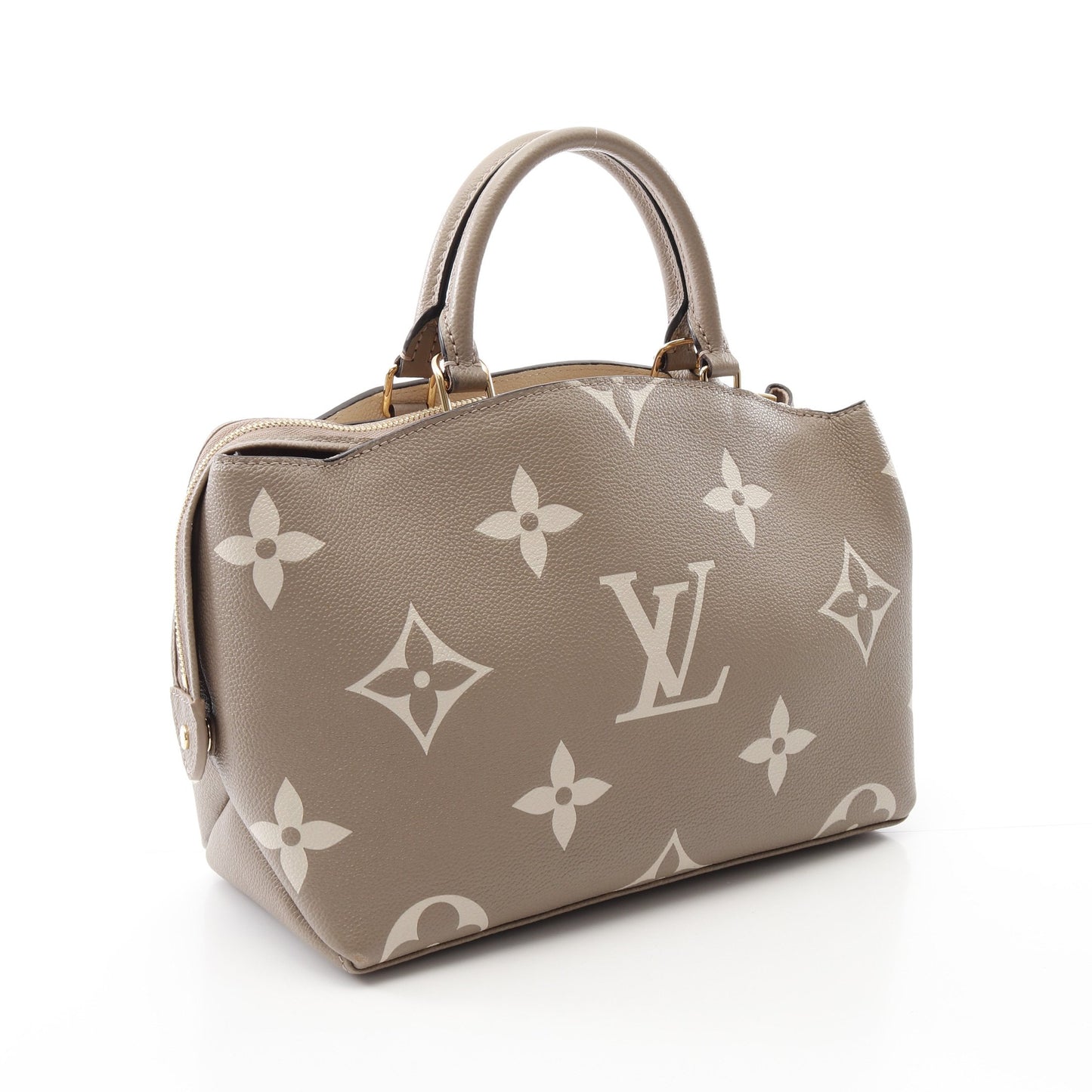 プティ パレPM モノグラムアンプラント トゥルトレール クレーム ハンドバッグ レザー グレーベージュ 2WAY ルイヴィトン バッグ LOUIS VUITTON