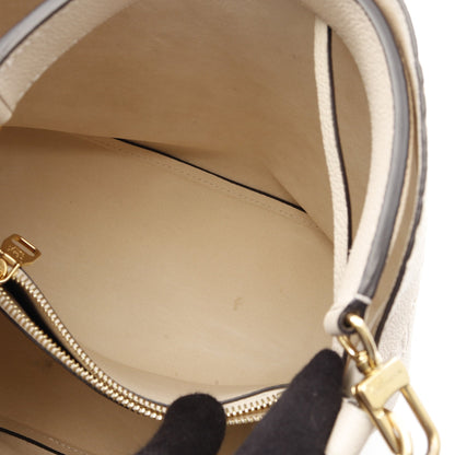 ネオノエMM モノグラムアンプラント クリーム ショルダーバッグ レザー オフホワイト 2WAY ルイヴィトン バッグ LOUIS VUITTON