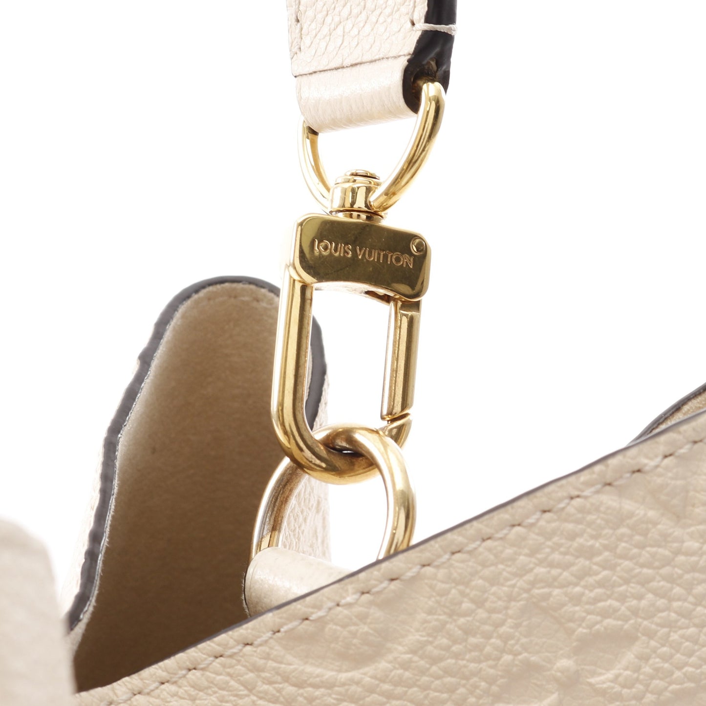 ネオノエMM モノグラムアンプラント クリーム ショルダーバッグ レザー オフホワイト 2WAY ルイヴィトン バッグ LOUIS VUITTON