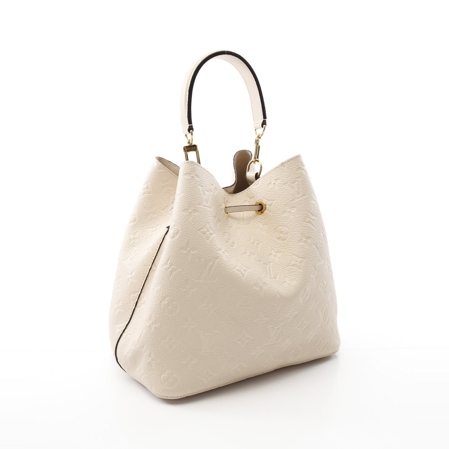 ネオノエMM モノグラムアンプラント クリーム ショルダーバッグ レザー オフホワイト 2WAY ルイヴィトン バッグ LOUIS VUITTON