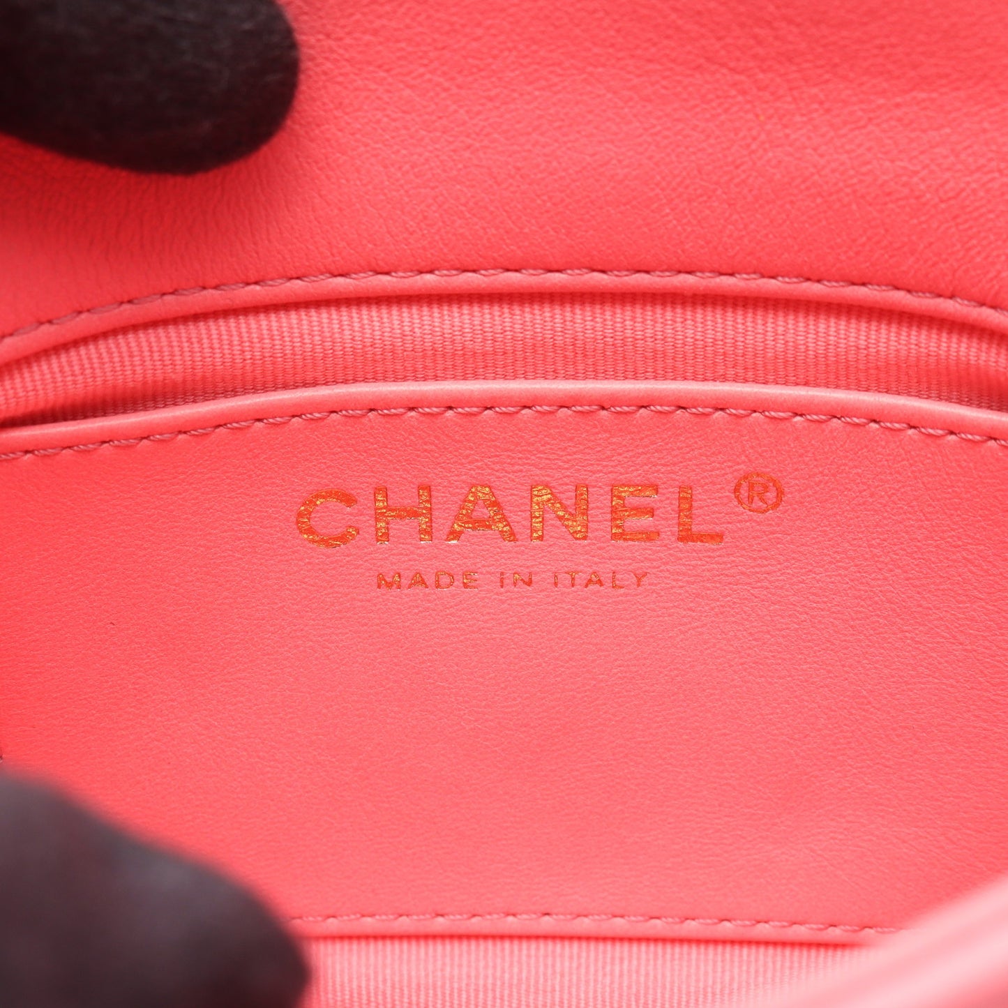 マトラッセ チェーンショルダーバッグ ラムスキン ピンク ゴールド金具 シャネル バッグ CHANEL