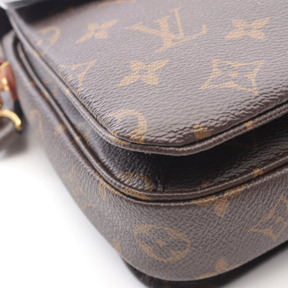 ポシェット メティス MM モノグラム ハンドバッグ PVC レザー ブラウン 2WAY ルイヴィトン バッグ LOUIS VUITTON