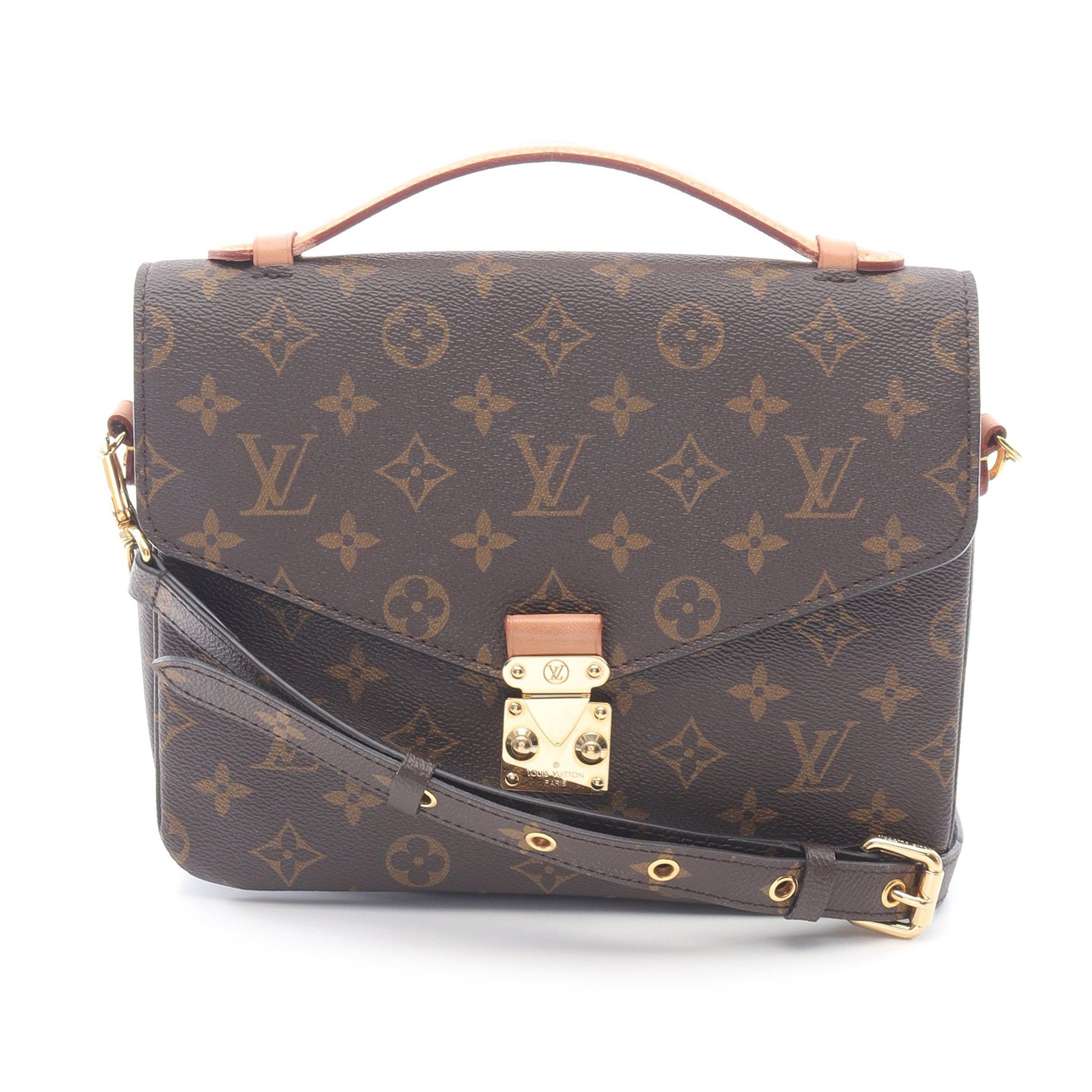 ポシェット メティス MM モノグラム ハンドバッグ PVC レザー ブラウン 2WAY ルイヴィトン バッグ LOUIS VUITTON