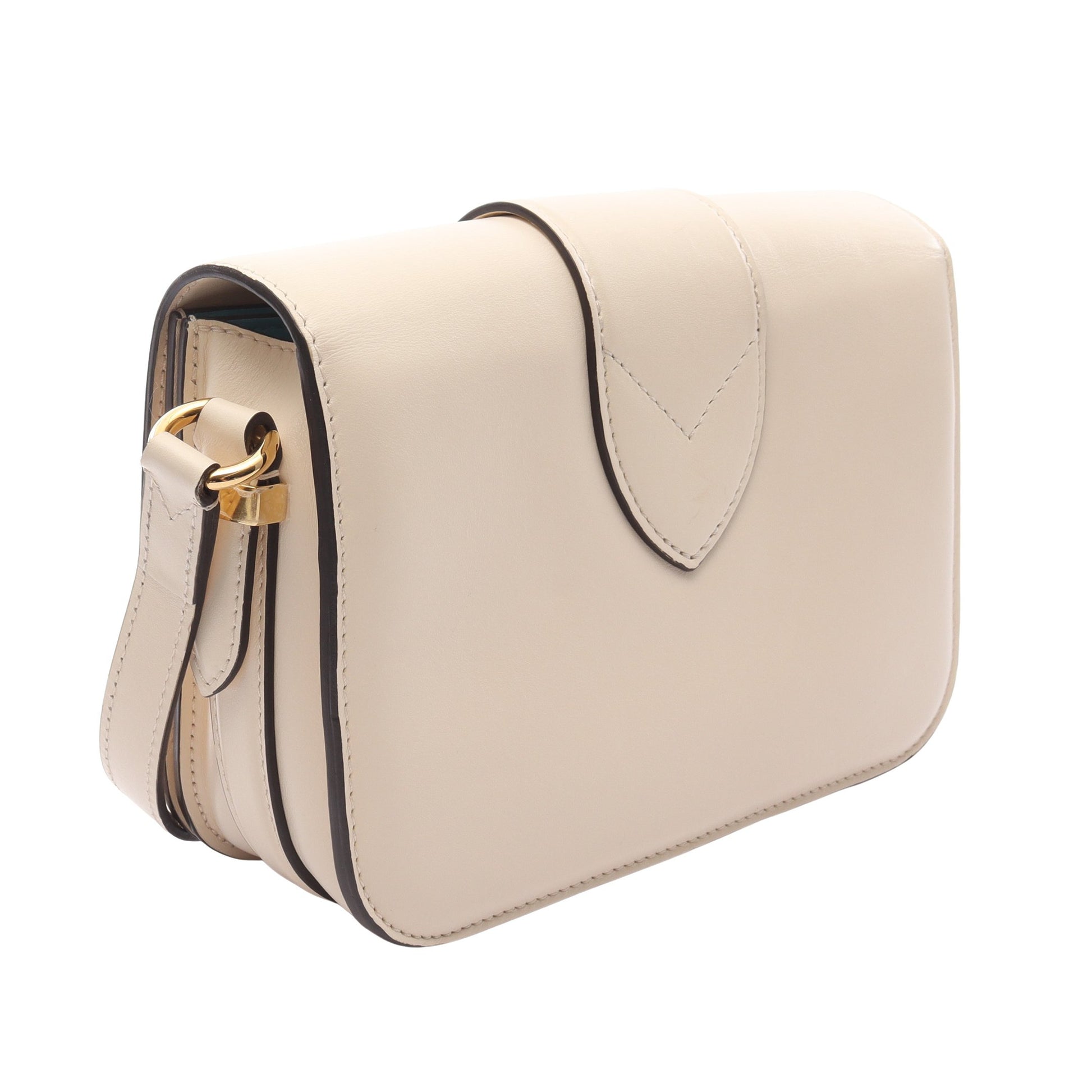 LV PONT 9 LVポンヌフ クレーム ショルダーバッグ レザー アイボリー 