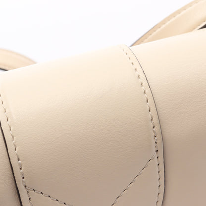 LV PONT 9 LVポンヌフ クレーム ショルダーバッグ レザー アイボリー ルイヴィトン バッグ LOUIS VUITTON