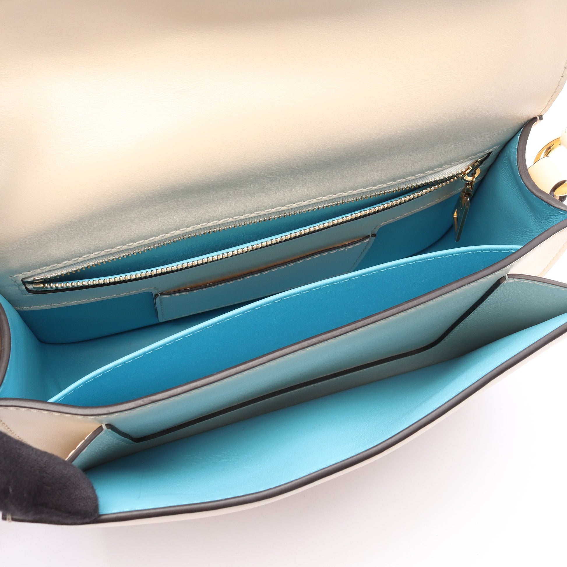 LV PONT 9 LVポンヌフ クレーム ショルダーバッグ レザー アイボリー 