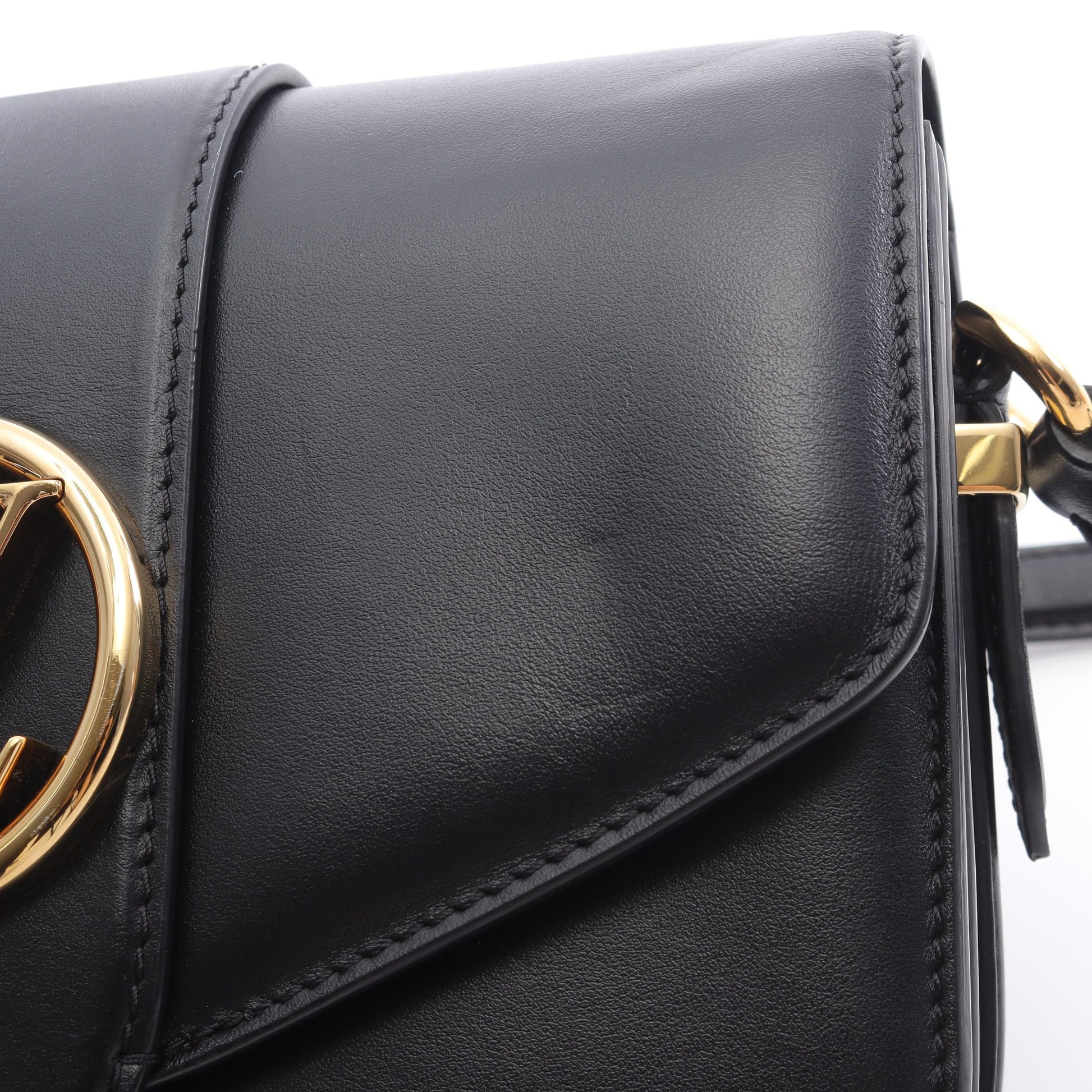 LV PONT9 LVポンヌフ ノワール ショルダーバッグ レザー ブラック ルイヴィトン バッグ LOUIS VUITTON